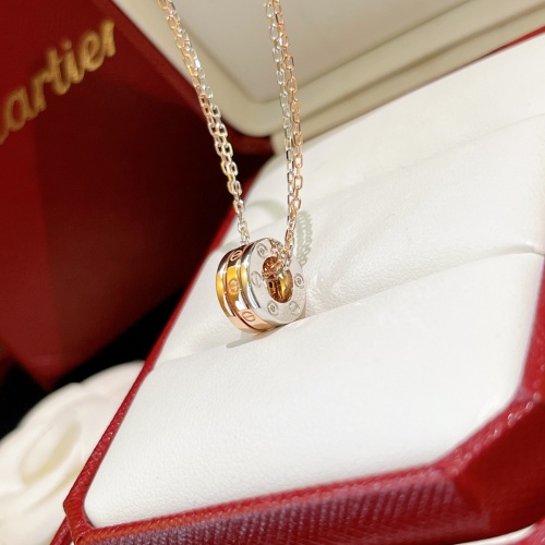 Replica Cartier Necklaces For Women #981746 $34.00 USD for Wholesale