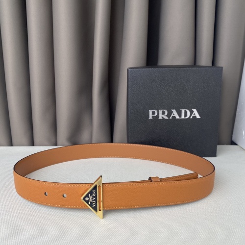 Replica Prada AAA Quality Belts For Women #981774 $56.00 USD for Wholesale