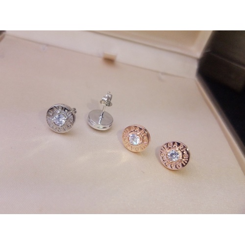 Replica Bvlgari Earrings For Women #981849 $24.00 USD for Wholesale