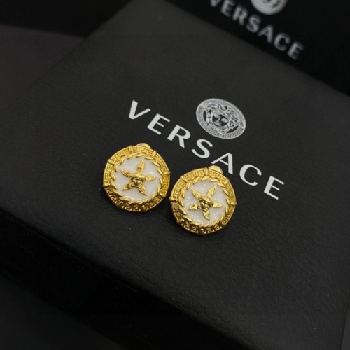 Replica Versace Earrings For Women #981855 $29.00 USD for Wholesale