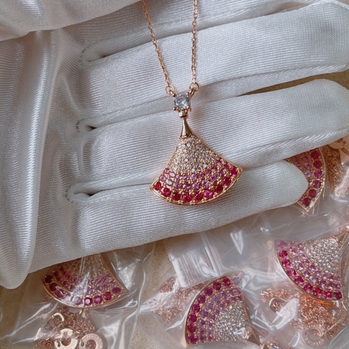 Replica Bvlgari Necklaces For Women #981926 $38.00 USD for Wholesale