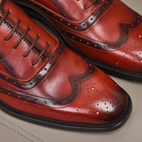 Replica Ferragamo Salvatore FS Leather Shoes For Men #982244 $98.00 USD for Wholesale