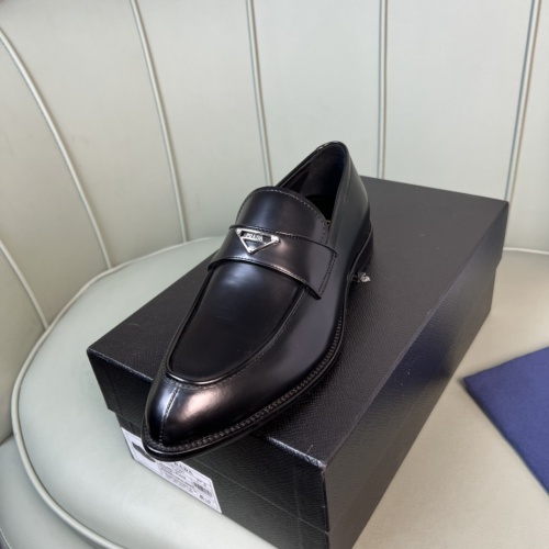 Replica Prada Leather Shoes For Men #982397 $172.00 USD for Wholesale