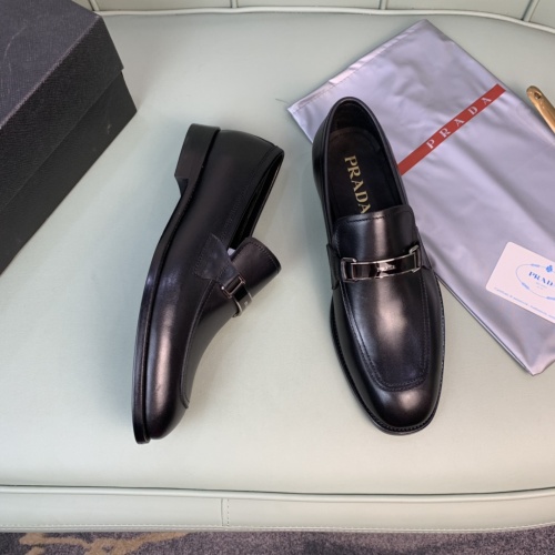 Prada Leather Shoes For Men #982404 $172.00 USD, Wholesale Replica Prada Leather Shoes