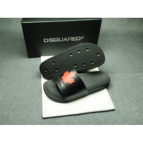 Replica Dsquared Slippers For Men #982480 $39.00 USD for Wholesale