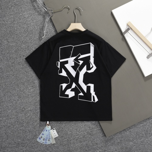 Off-White T-Shirts Short Sleeved For Unisex #982530 $40.00 USD, Wholesale Replica Off-White T-Shirts