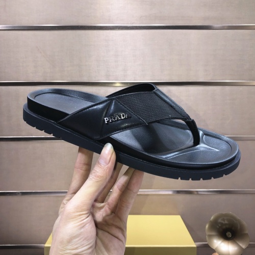 Replica Prada Slippers For Men #982567 $60.00 USD for Wholesale