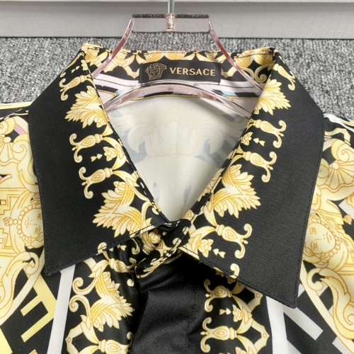 Replica Versace Shirts Long Sleeved For Men #982628 $52.00 USD for Wholesale