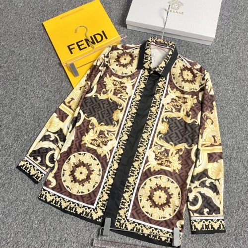 $52.00 USD Versace Shirts Long Sleeved For Men #982629