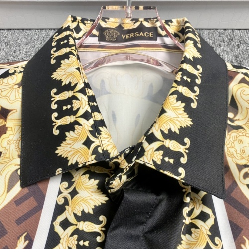 Replica Versace Shirts Long Sleeved For Men #982629 $52.00 USD for Wholesale