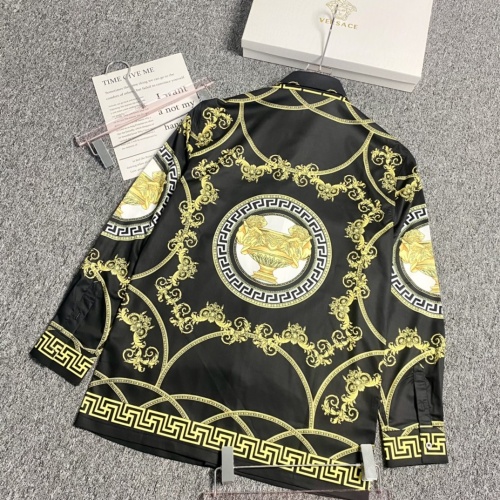 Replica Versace Shirts Long Sleeved For Men #982630 $52.00 USD for Wholesale