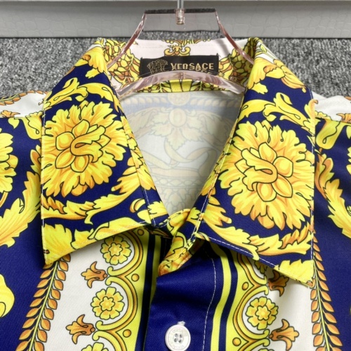 Replica Versace Shirts Long Sleeved For Men #982631 $52.00 USD for Wholesale