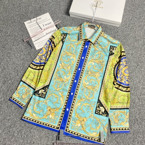 Versace Shirts Long Sleeved For Men #982632