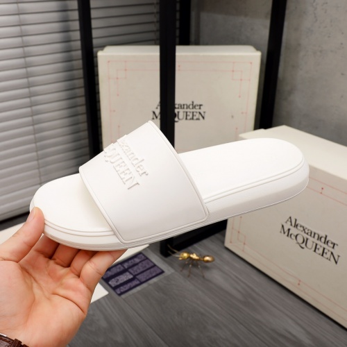 Replica Alexander McQueen Slippers For Men #982659 $45.00 USD for Wholesale