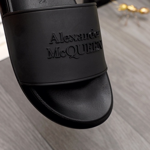 Replica Alexander McQueen Slippers For Men #982662 $45.00 USD for Wholesale