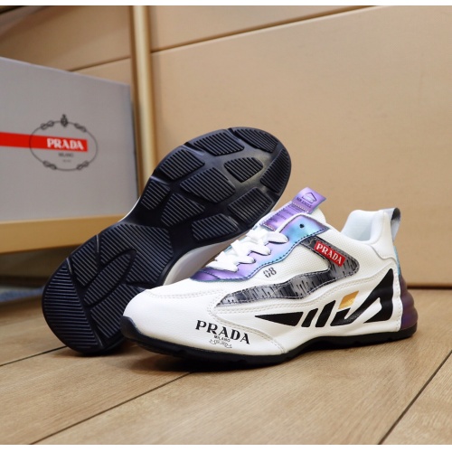 Replica Prada Casual Shoes For Men #982687 $82.00 USD for Wholesale