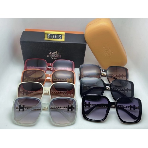 Replica Hermes Fashion Sunglasses #982871 $25.00 USD for Wholesale