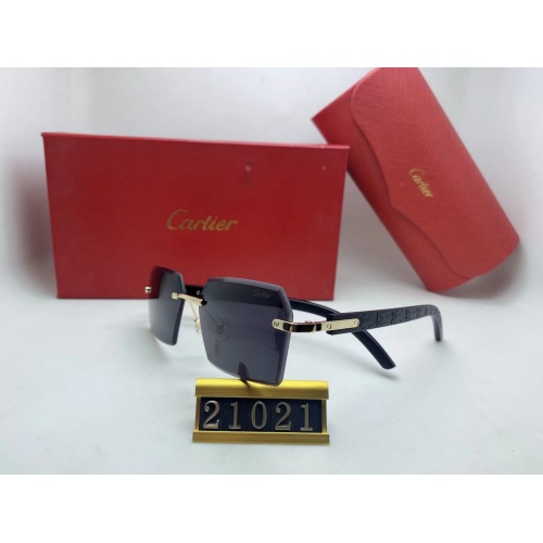 Cartier Fashion Sunglasses #982927 $32.00 USD, Wholesale Replica Cartier Fashion Sunglasses