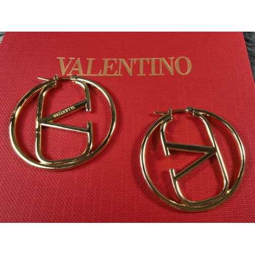 Replica Valentino Earrings For Women #983253 $27.00 USD for Wholesale