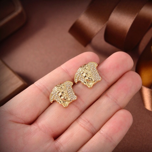Replica Versace Earrings For Women #983254 $27.00 USD for Wholesale