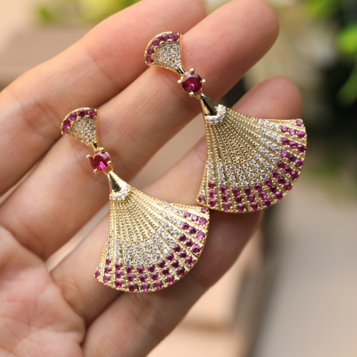 Replica Bvlgari Earrings For Women #983392 $39.00 USD for Wholesale