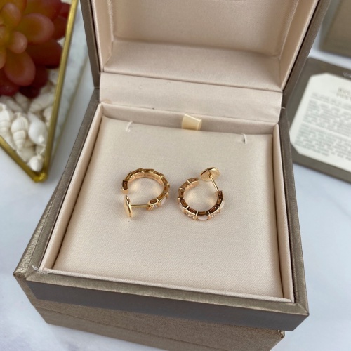 Replica Bvlgari Earrings For Women #983438 $34.00 USD for Wholesale