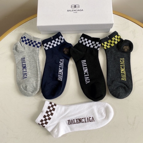 Replica Balenciaga Socks #983450 $27.00 USD for Wholesale