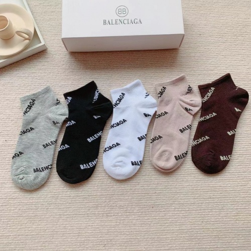 Replica Balenciaga Socks #983451 $27.00 USD for Wholesale