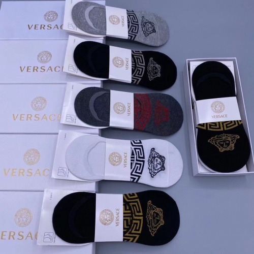 Replica Versace Socks #983469 $27.00 USD for Wholesale