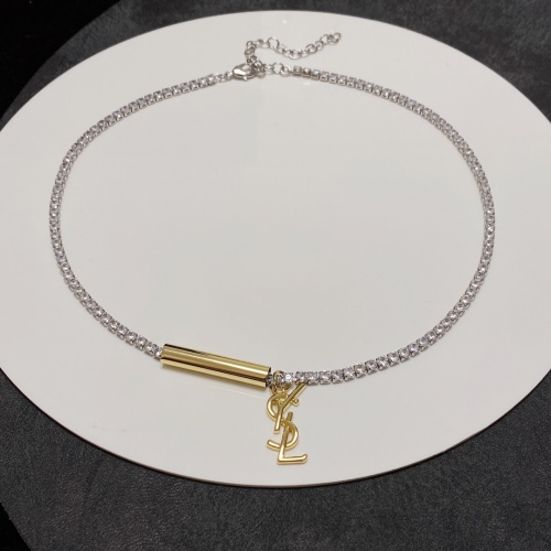 Yves Saint Laurent YSL Necklace For Women #983490 $32.00 USD, Wholesale Replica Yves Saint Laurent YSL Necklaces