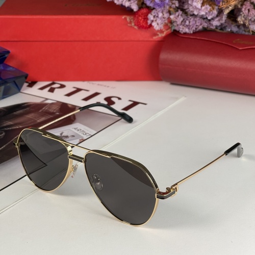 Cartier AAA Quality Sunglassess #983683 $68.00 USD, Wholesale Replica Cartier AAA Quality Sunglassess