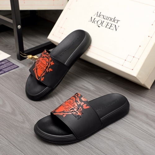 Alexander McQueen Slippers For Men #983790 $48.00 USD, Wholesale Replica Alexander McQueen Slippers