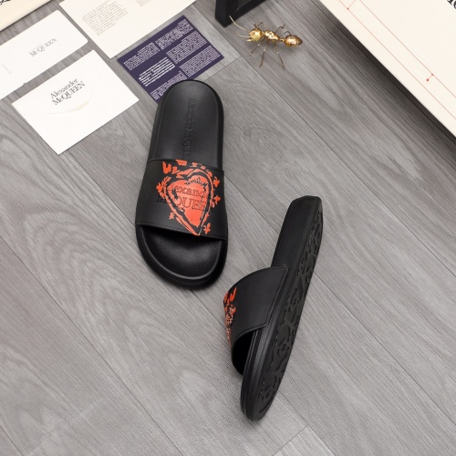 Replica Alexander McQueen Slippers For Men #983790 $48.00 USD for Wholesale