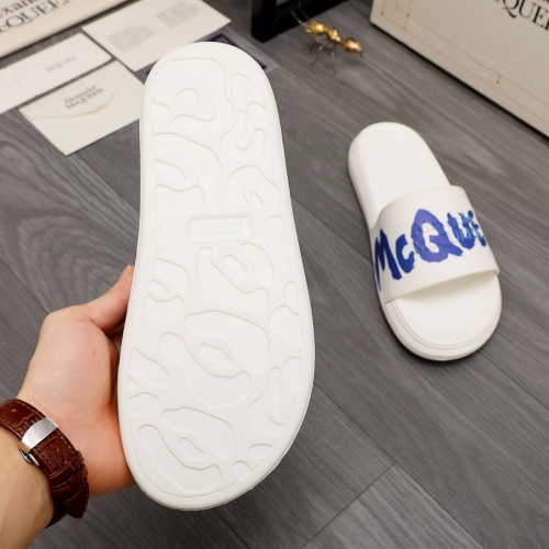 Replica Alexander McQueen Slippers For Men #983792 $48.00 USD for Wholesale