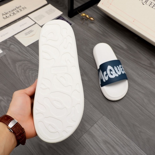 Replica Alexander McQueen Slippers For Men #983794 $48.00 USD for Wholesale