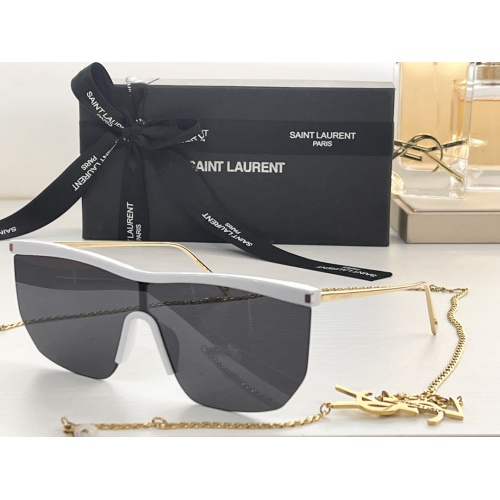 Yves Saint Laurent YSL AAA Quality Sunglassses #983834 $68.00 USD, Wholesale Replica Yves Saint Laurent YSL AAA Sunglassses