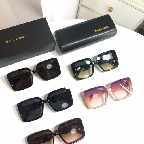 Replica Balenciaga AAA Quality Sunglasses #983857 $60.00 USD for Wholesale