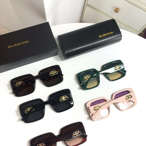 Replica Balenciaga AAA Quality Sunglasses #983857 $60.00 USD for Wholesale