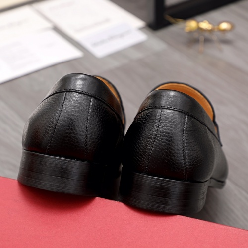 Replica Ferragamo Salvatore FS Leather Shoes For Men #983897 $85.00 USD for Wholesale