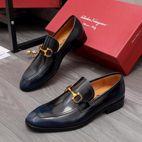 Ferragamo Salvatore FS Leather Shoes For Men #983926