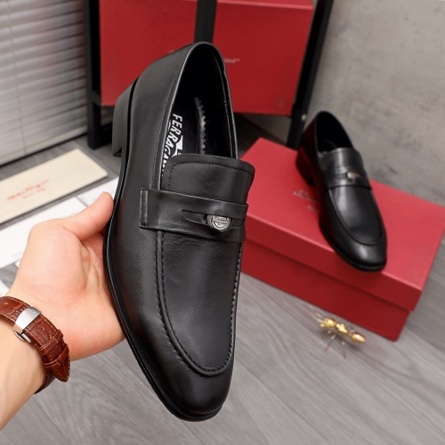 Replica Ferragamo Salvatore FS Leather Shoes For Men #983928 $96.00 USD for Wholesale