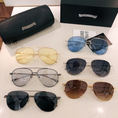 Replica Chrome Hearts AAA Quality Sunglasses #983973 $64.00 USD for Wholesale
