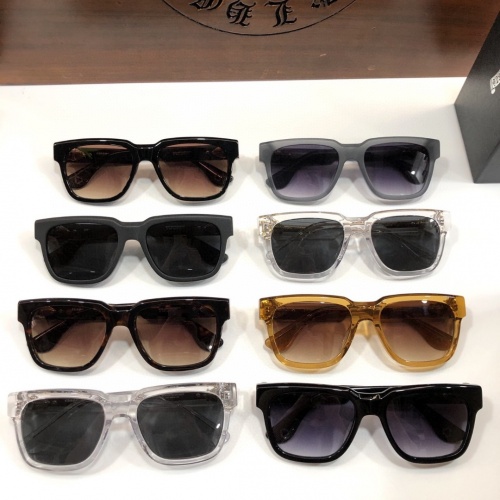 Replica Chrome Hearts AAA Quality Sunglasses #983979 $64.00 USD for Wholesale