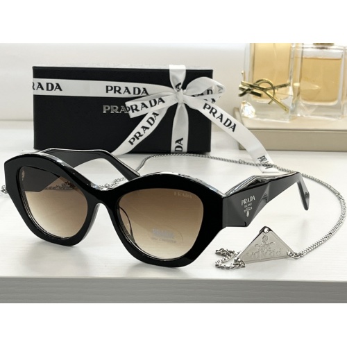Prada AAA Quality Sunglasses #984025 $68.00 USD, Wholesale Replica Prada AAA Quality Sunglasses