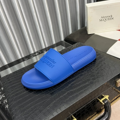 Replica Alexander McQueen Slippers For Women #984146 $45.00 USD for Wholesale
