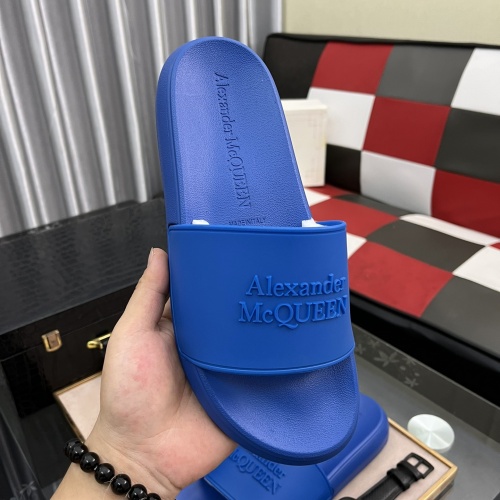Replica Alexander McQueen Slippers For Women #984146 $45.00 USD for Wholesale