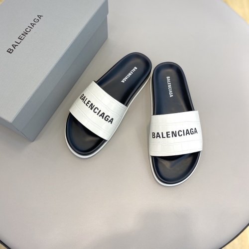 Replica Balenciaga Slippers For Men #984192 $64.00 USD for Wholesale
