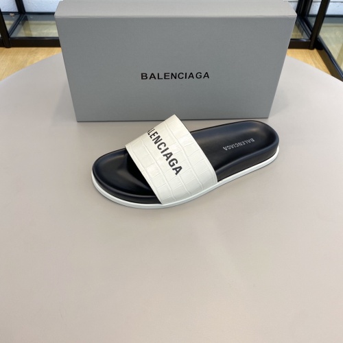 Replica Balenciaga Slippers For Men #984192 $64.00 USD for Wholesale