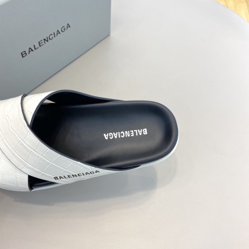 Replica Balenciaga Slippers For Men #984193 $64.00 USD for Wholesale