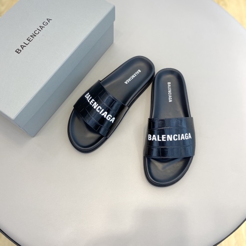 Replica Balenciaga Slippers For Men #984206 $64.00 USD for Wholesale